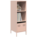 vidaXL Hoge kast 35x39x103,5 cm staal zwart