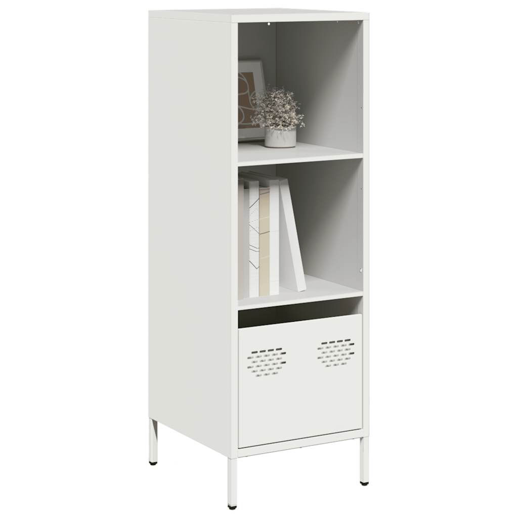 vidaXL Hoge kast 35x39x103,5 cm staal zwart