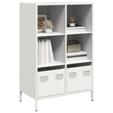 vidaXL Hoge kast 35x39x103,5 cm staal zwart