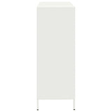 vidaXL Hoge kast 35x39x103,5 cm staal zwart