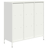vidaXL Hoge kast 35x39x103,5 cm staal zwart