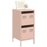 vidaXL Dressoir 35x39x73,5 cm koudgewalst staal zwart