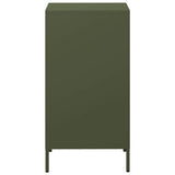 vidaXL Dressoir 35x39x73,5 cm koudgewalst staal zwart