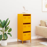 vidaXL Hoge kast 39x35x103,5 cm staal zwart