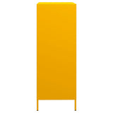 vidaXL Hoge kast 39x35x103,5 cm staal zwart