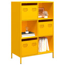 vidaXL Hoge kast 68x39x103,5 cm staal zwart