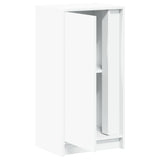 vidaXL Dressoir met LED 42,5x34x85 cm bewerkt hout wit