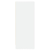 vidaXL Dressoir met LED 42,5x34x85 cm bewerkt hout wit