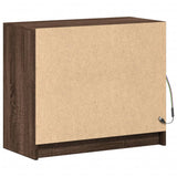 vidaXL Sideboard with LED 72x34x61 cm engineered wood white