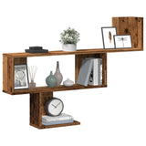vidaXL Wandschap 100x15x70 cm bewerkt hout wit