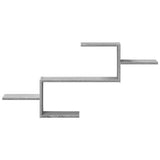 vidaXL Wandschap 104x15x49 cm bewerkt hout wit