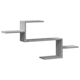 vidaXL Wandschap 104x15x49 cm bewerkt hout wit
