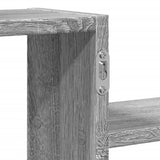 vidaXL Wandschap 104x15x49 cm bewerkt hout wit