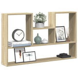 vidaXL Wandplank Wit 99x15x60 cm Bewerkt Hout