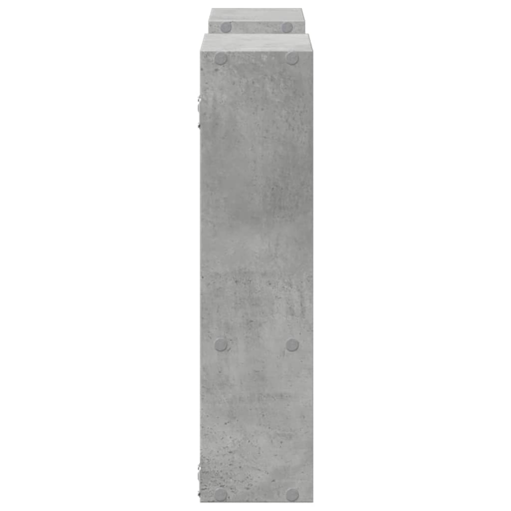 vidaXL Wandplank Wit 99x15x60 cm Bewerkt Hout
