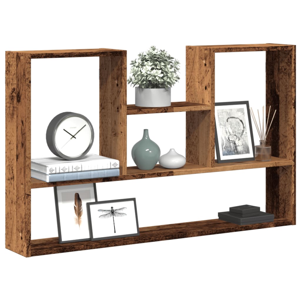 vidaXL Wandplank Wit 99x15x60 cm Bewerkt Hout