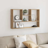 vidaXL Wandplank Wit 99x15x60 cm Bewerkt Hout