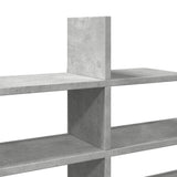 vidaXL Wandschap 124,5x18x60,5 cm bewerkt hout wit
