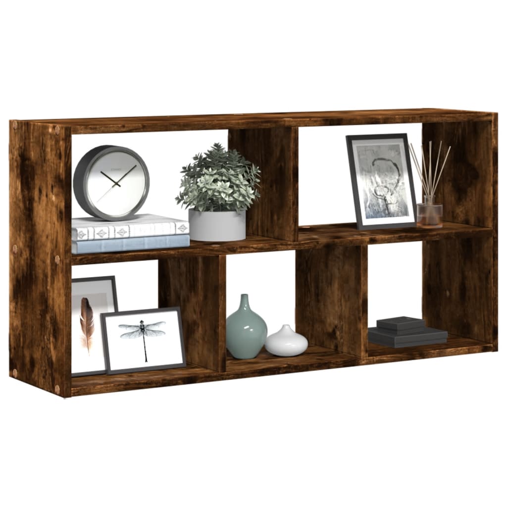 vidaXL Wandschap 100x25x50 cm bewerkt hout wit