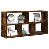 vidaXL Wandschap 100x25x50 cm bewerkt hout wit
