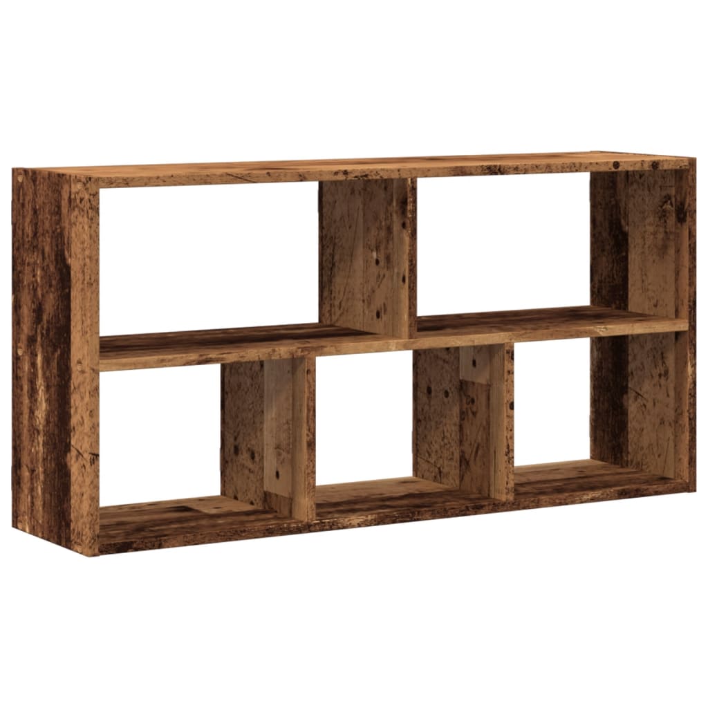 vidaXL Wandschap 100x25x50 cm bewerkt hout wit