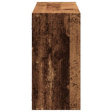 vidaXL Wandschap 100x25x50 cm bewerkt hout wit