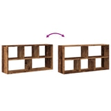 vidaXL Wandschap 100x25x50 cm bewerkt hout wit