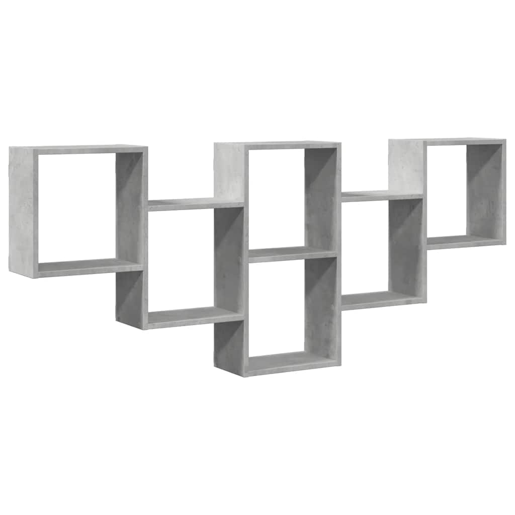 vidaXL Wall Shelf 159x18x66 cm Engineered Wood White
