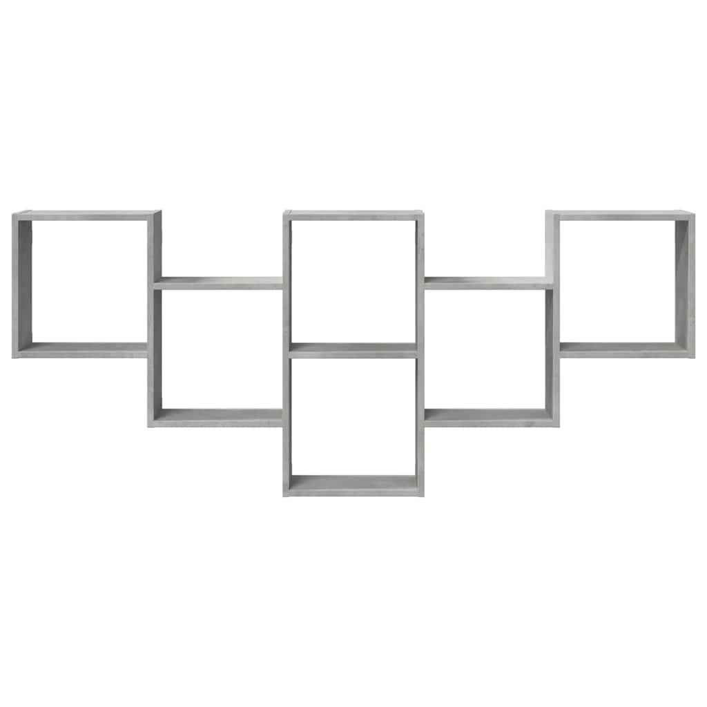 vidaXL Wall Shelf 159x18x66 cm Engineered Wood White