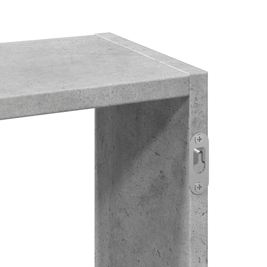 vidaXL Wall Shelf 159x18x66 cm Engineered Wood White