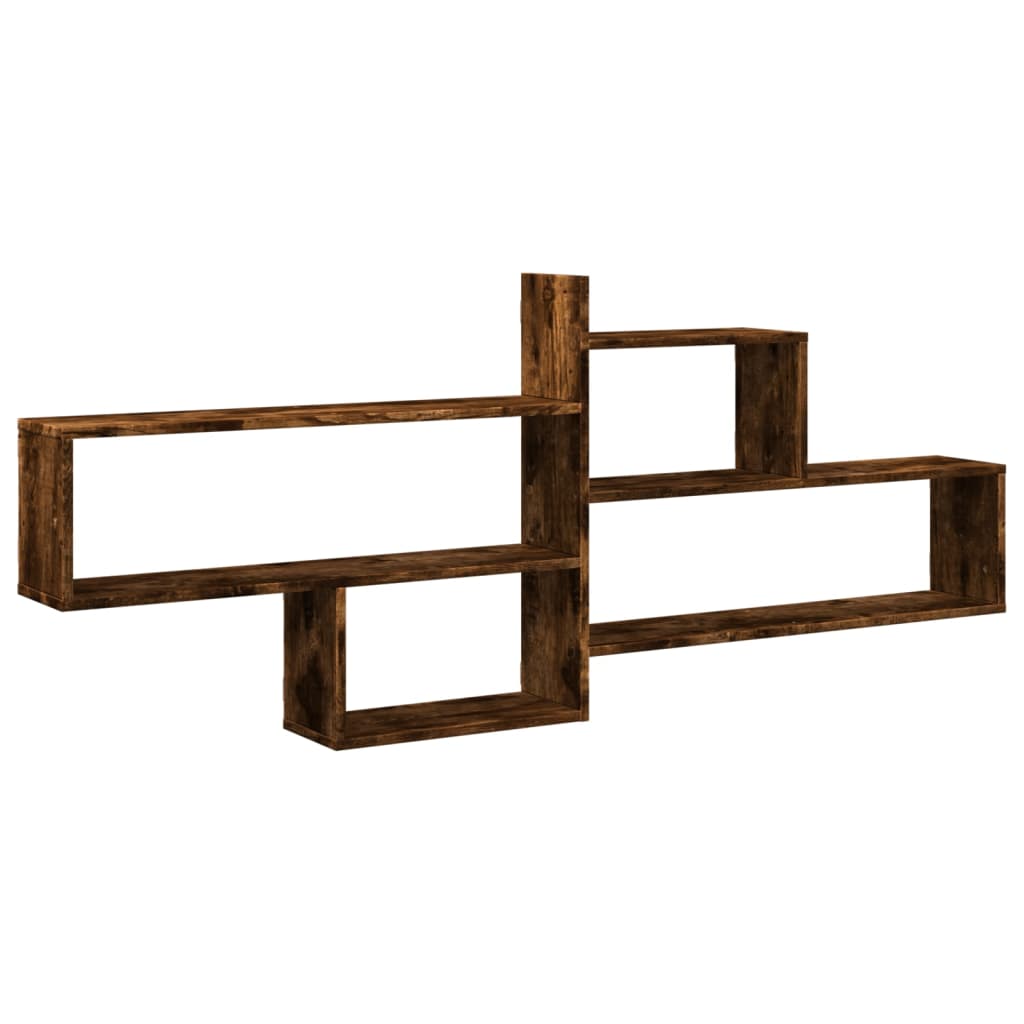 vidaXL Wandschap 167,5x18x68 cm bewerkt hout wit