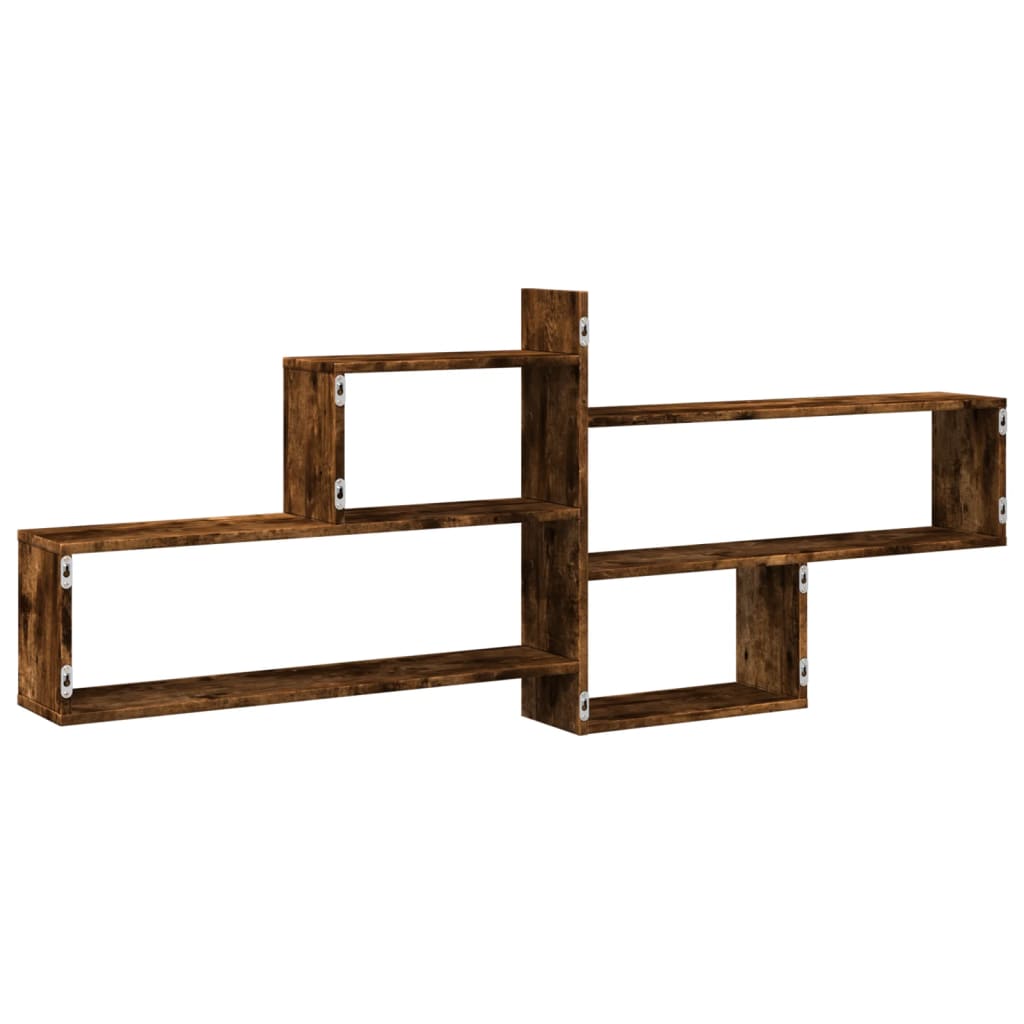 vidaXL Wandschap 167,5x18x68 cm bewerkt hout wit