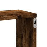 vidaXL Wandschap 167,5x18x68 cm bewerkt hout wit