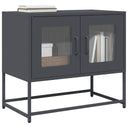 vidaXL TV Cabinet 68x39x60.5 cm Cold-Rolled Steel Black