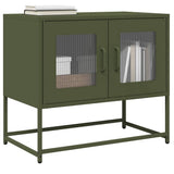 vidaXL TV Cabinet 68x39x60.5 cm Cold-Rolled Steel Black