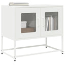 vidaXL TV Cabinet 68x39x60.5 cm Cold-Rolled Steel Black