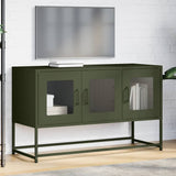 vidaXL TV Cabinet 68x39x60.5 cm Cold-Rolled Steel Black