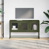vidaXL TV Cabinet 68x39x60.5 cm Cold-Rolled Steel Black