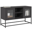 vidaXL TV cabinet 100.5x39x60.5 cm steel black