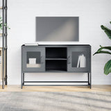 vidaXL TV cabinet 100.5x39x60.5 cm steel black