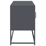 vidaXL TV cabinet 100.5x39x60.5 cm steel black