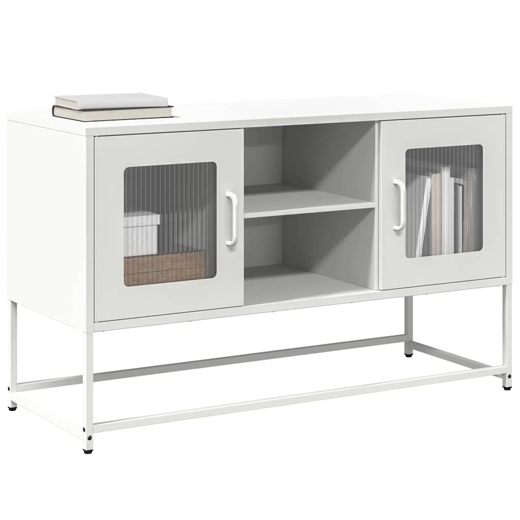 vidaXL TV cabinet 100.5x39x60.5 cm steel black