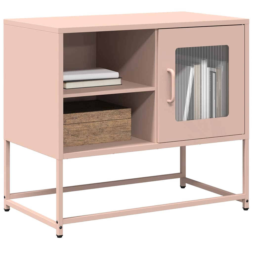 vidaXL TV cabinet 100.5x39x60.5 cm steel black