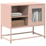 vidaXL TV cabinet 100.5x39x60.5 cm steel black