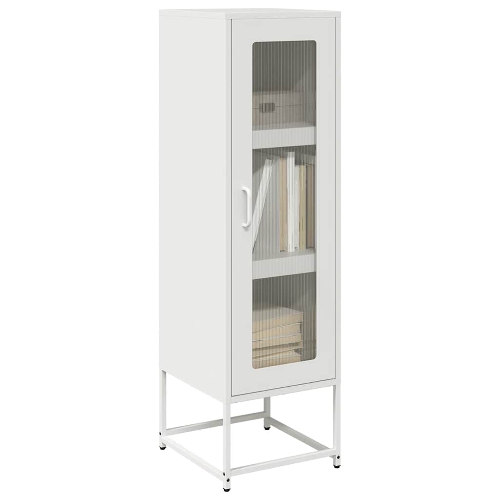 vidaXL Hoge kast 36x39x123 cm koudgewalst staal antracietkleurig