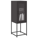 vidaXL Sideboard 36x39x107 cm cold-rolled steel black