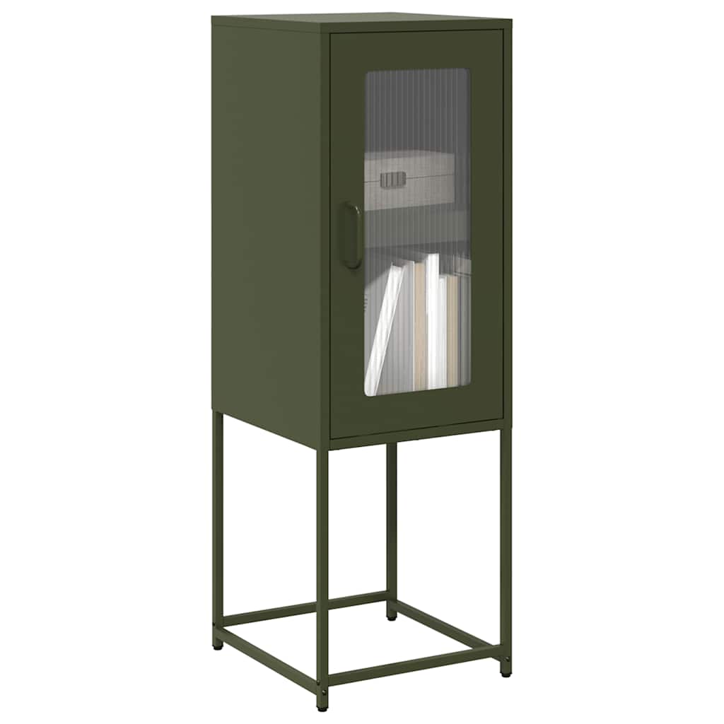 vidaXL Sideboard 36x39x107 cm cold-rolled steel black
