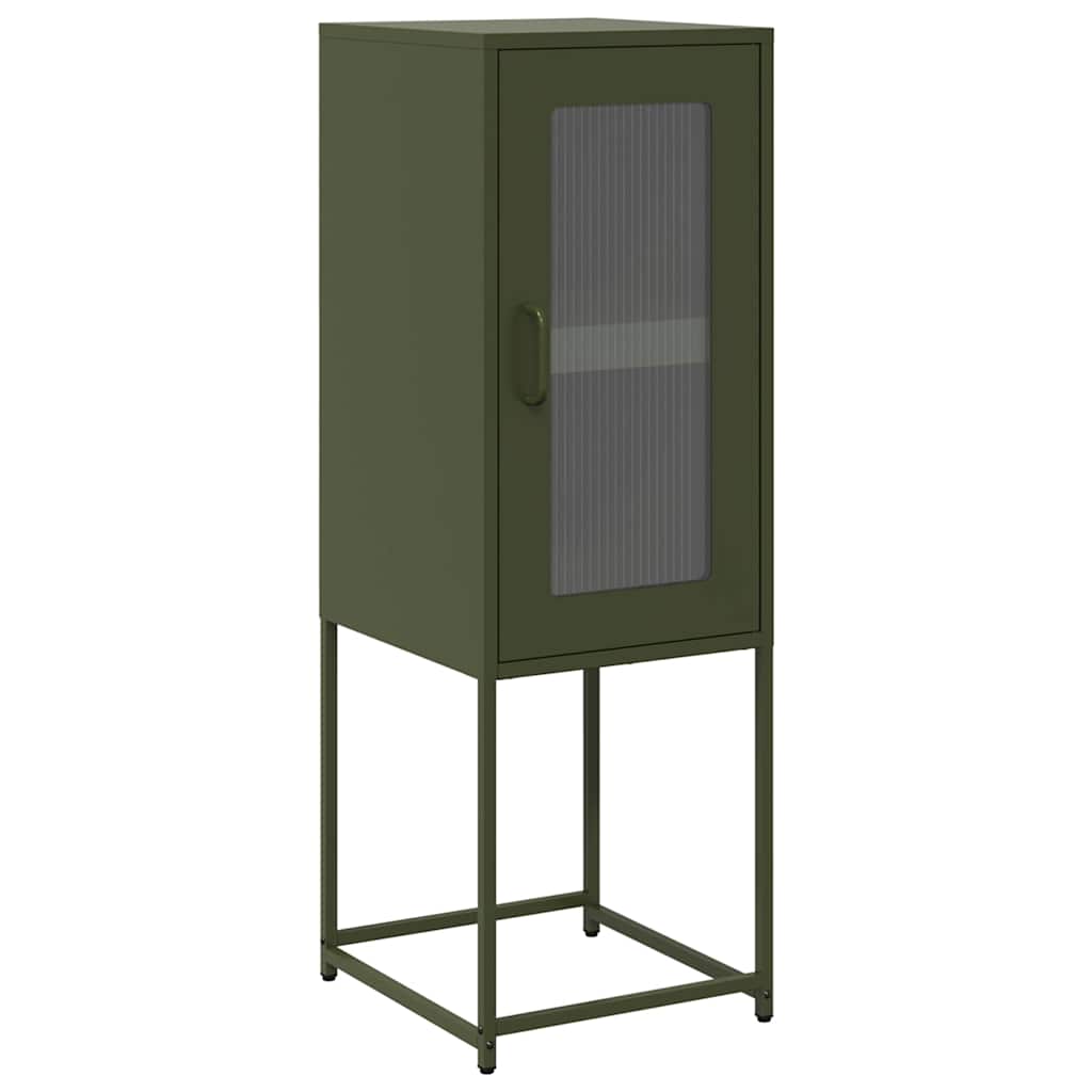 vidaXL Sideboard 36x39x107 cm cold-rolled steel black