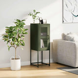 vidaXL Sideboard 36x39x107 cm cold-rolled steel black