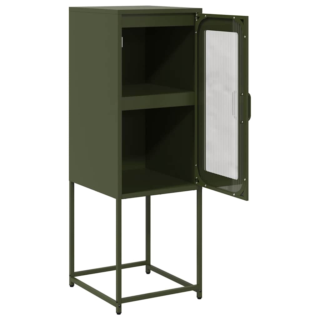 vidaXL Sideboard 36x39x107 cm cold-rolled steel black
